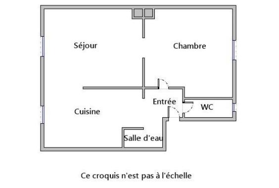 Appartement à vendre 2 pièces 40,37 m² Rennes
