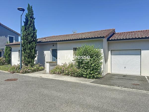 Exclusivité l'Adresse Immobilier - Maison T4 Plain Pied de 85.67m² dans une impasse au calme sans vis à vis