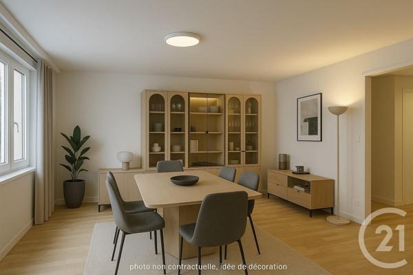Appartement F5 à vendre  4 pièces - 84,41 m2 NANCY - 54