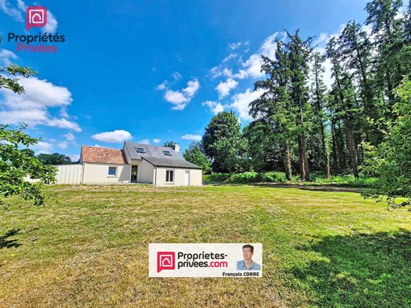 Maison et terrain de 1615m² , vue mer lointaine  Plestin Les Greves