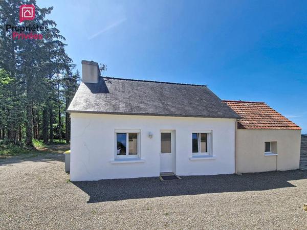 Maison et terrain de 1615m² , vue mer lointaine  Plestin Les Greves