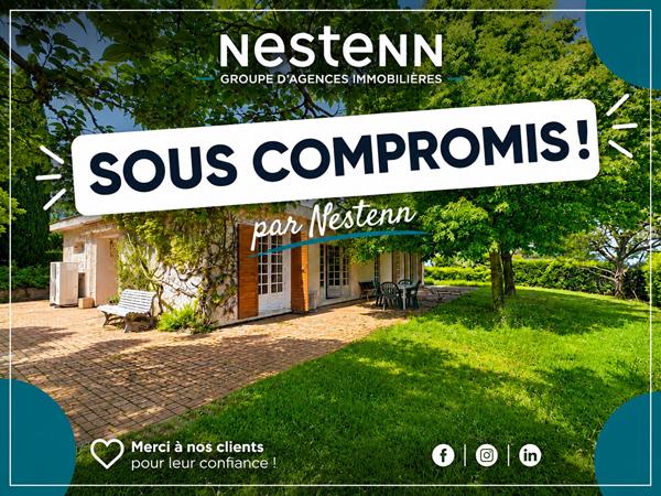 Castanet-Tolosan - Maison plain-pied 144m² sur 2400 m² de terrain arboré et piscinable