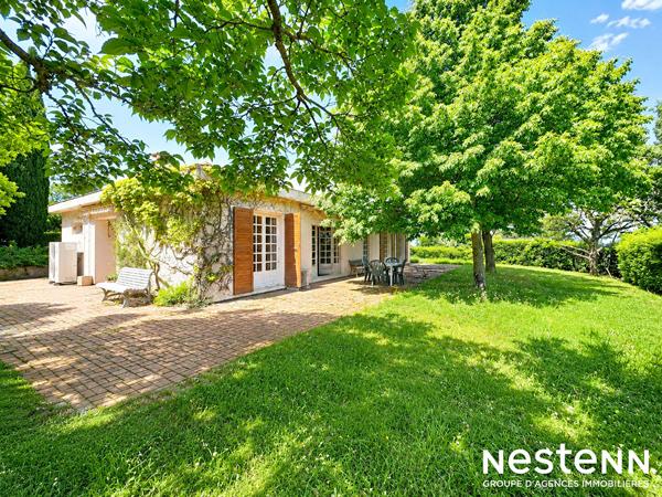Castanet-Tolosan - Maison plain-pied 144m² sur 2400 m² de terrain arboré et piscinable