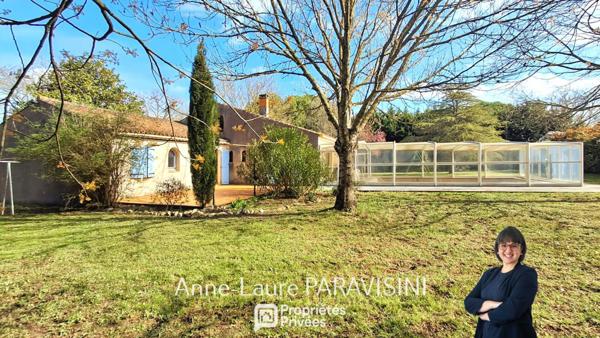 Castelnaudary : Maison de Plain-Pied et son Parc Arboré