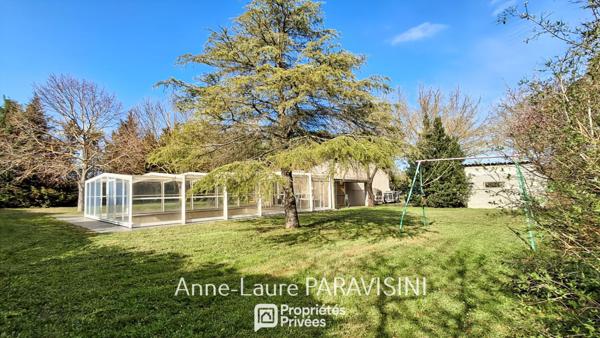 Castelnaudary : Maison de Plain-Pied et son Parc Arboré
