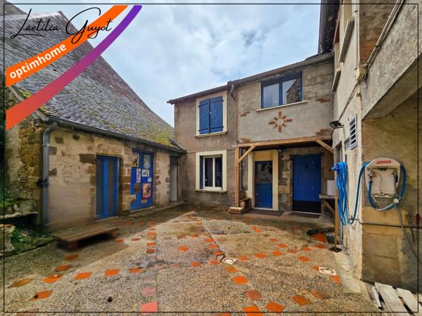 À vendre à Souvigny – Ensemble immobilier avec local commercial et appartement F4 en duplex