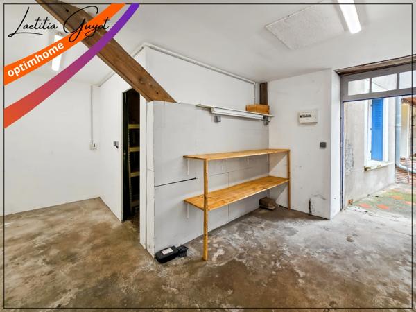 À vendre à Souvigny – Ensemble immobilier avec local commercial et appartement F4 en duplex