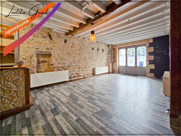 À vendre à Souvigny – Ensemble immobilier avec local commercial et appartement F4 en duplex