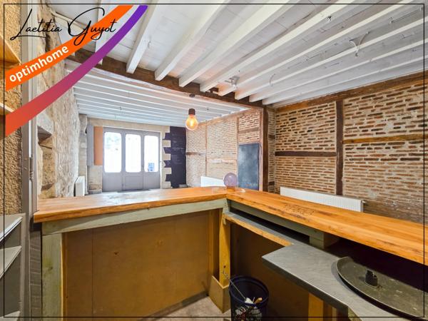 À vendre à Souvigny – Ensemble immobilier avec local commercial et appartement F4 en duplex