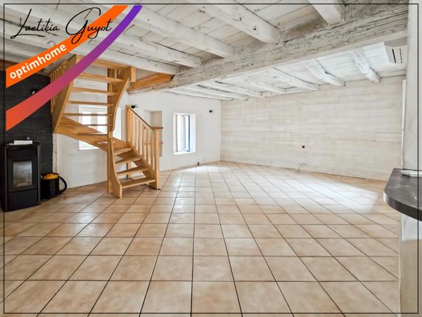 À vendre à Souvigny – Ensemble immobilier avec local commercial et appartement F4 en duplex