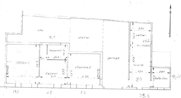 Maison Échoppe en pierre à rénover de 207m2 en impasse - Quartier de "Gajac" - Fort potentiel d'évolution ! 207 m²