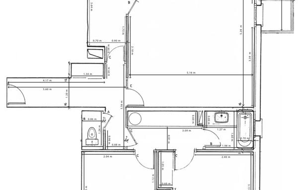 Appartement de 74 m²