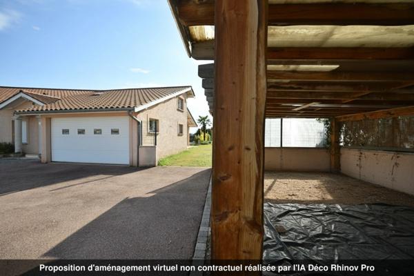 Maison à vendre 4 pièces GREZIEU LA VARENNE (69)- Maison P4 avec piscine