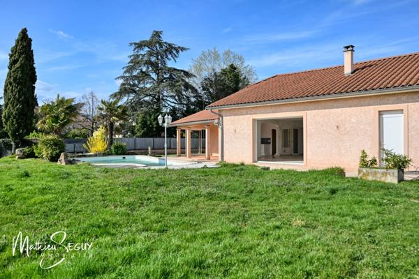 Maison à vendre 4 pièces GREZIEU LA VARENNE (69)- Maison P4 avec piscine