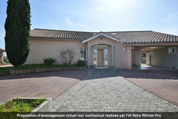 Maison à vendre 4 pièces GREZIEU LA VARENNE (69)- Maison P4 avec piscine