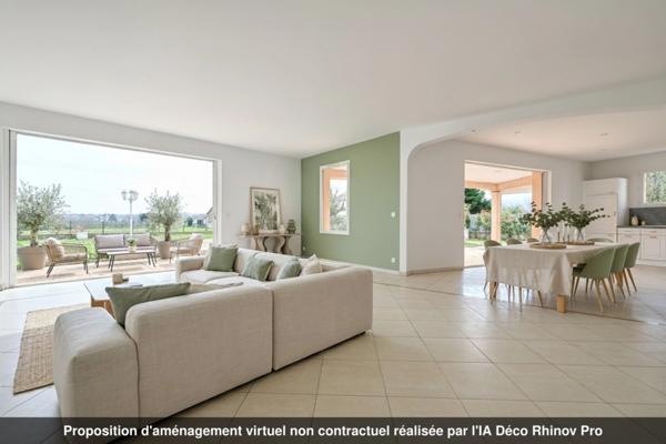 Maison à vendre 4 pièces GREZIEU LA VARENNE (69)- Maison P4 avec piscine