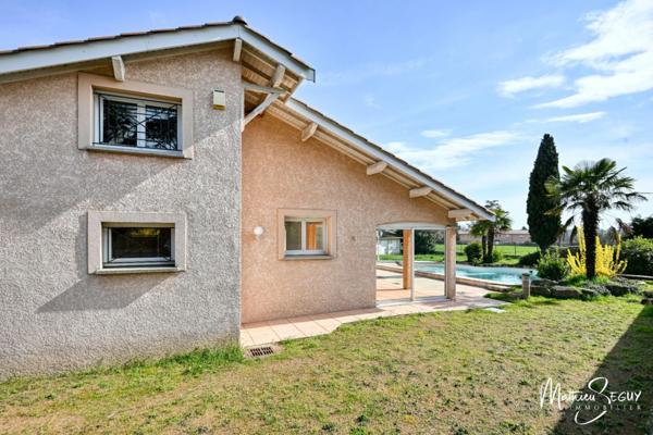 Maison à vendre 4 pièces GREZIEU LA VARENNE (69)- Maison P4 avec piscine