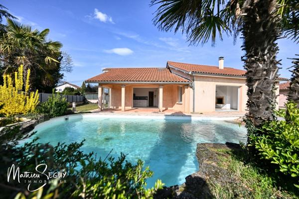 Maison à vendre 4 pièces GREZIEU LA VARENNE (69)- Maison P4 avec piscine