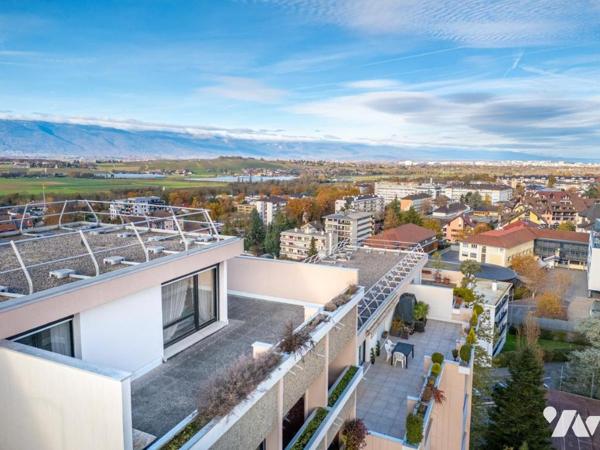 Appartement duplex d’exception à Saint-Julien-en-Genevois – Type 8, 158 m², terrasse de 113 m²