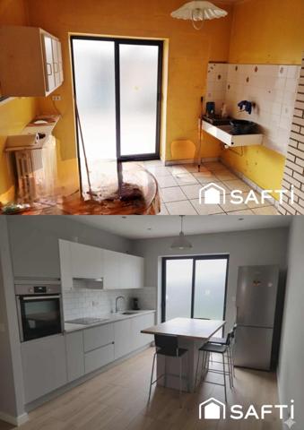 Maison à deux pas de la plage, enorme potentiel