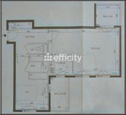 Appartement 2 pièces - 50 m²