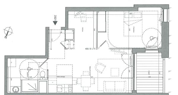 Location Appartement 2 pièces 50.6 m² - Chambéry 73000