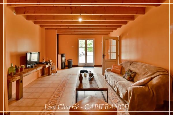 Maison à vendre 8 pièces proche de NOGARO (32) de 295 m2 au total avec appartement indépendant sur 2140 m2 de terrain