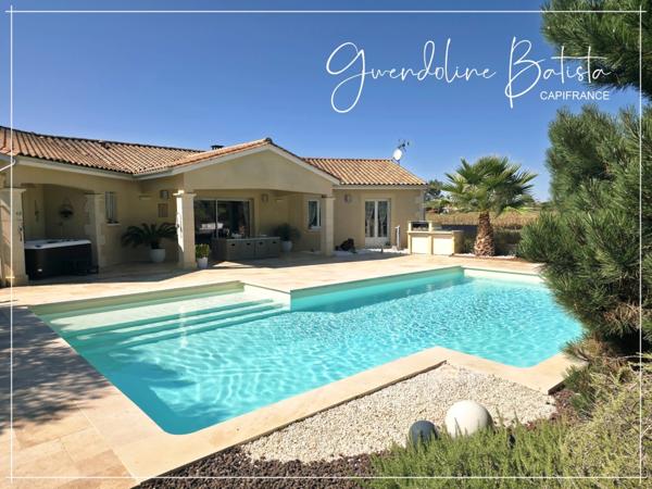 Maison Contemporaine 175,14 m² - 4 chambres - Piscine 10x5 - Terrain de 9 083,00 m² avec vue dégagée