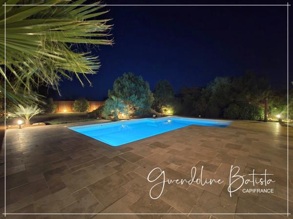 Maison Contemporaine 175,14 m² - 4 chambres - Piscine 10x5 - Terrain de 9 083,00 m² avec vue dégagée