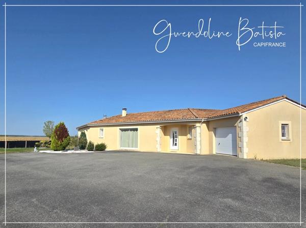 Maison Contemporaine 175,14 m² - 4 chambres - Piscine 10x5 - Terrain de 9 083,00 m² avec vue dégagée