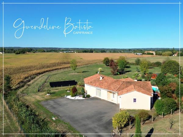 Maison Contemporaine 175,14 m² - 4 chambres - Piscine 10x5 - Terrain de 9 083,00 m² avec vue dégagée