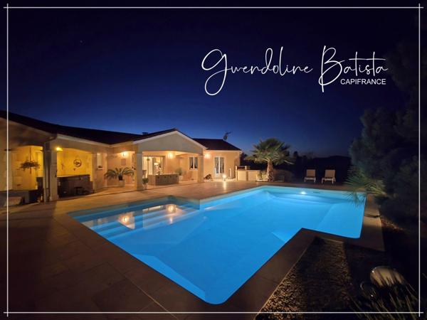 Maison Contemporaine 175,14 m² - 4 chambres - Piscine 10x5 - Terrain de 9 083,00 m² avec vue dégagée