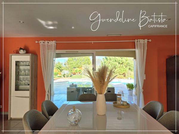 Maison Contemporaine 175,14 m² - 4 chambres - Piscine 10x5 - Terrain de 9 083,00 m² avec vue dégagée