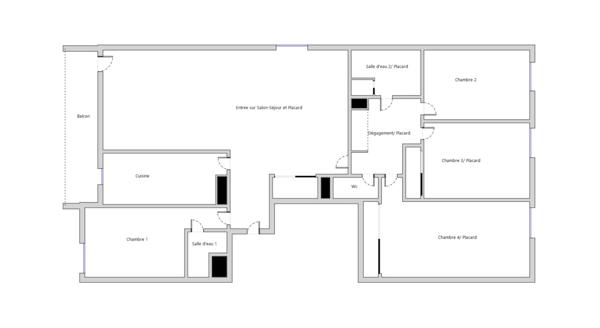 Sèvres Rive Gauche - DERNIER ETAGE 449 000 € **  - Référence  618-S
