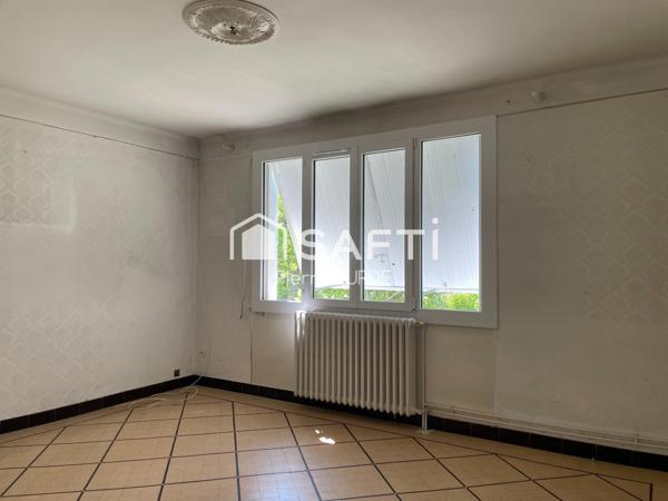 Lalande - Maison de 85 m2 avec garage et atelier