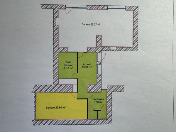 Local Commercial 5 pièces - 112 m² Exclusivité efficity