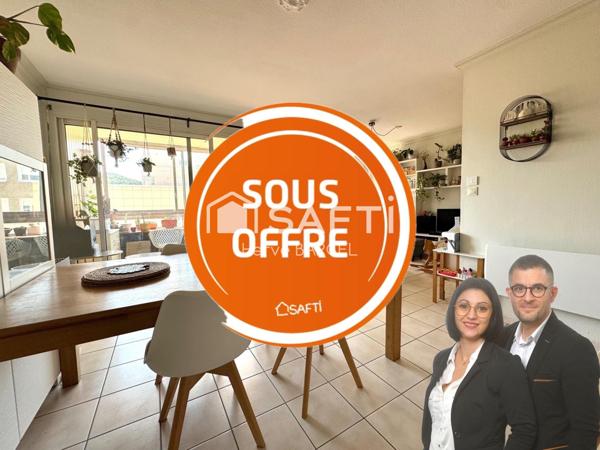 T4 lumineux avec balcon fermé – Cœur de Bourgoin-Jallieu – Visite virtuelle sur demande