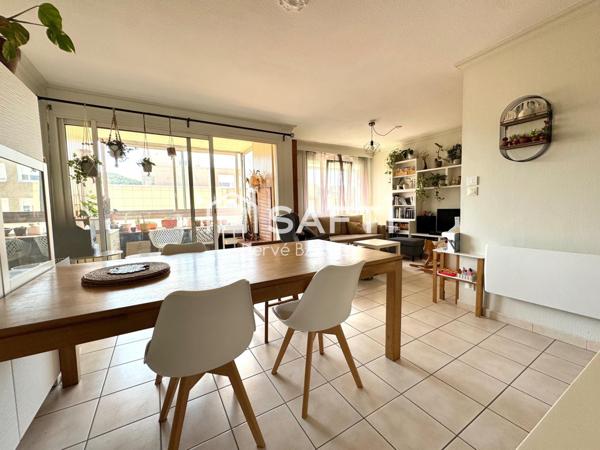 T4 lumineux avec balcon fermé – Cœur de Bourgoin-Jallieu – Visite virtuelle sur demande