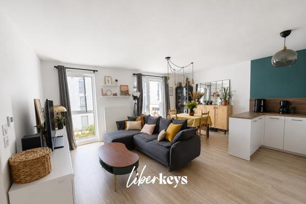 Appartement 3 pièces - balcon - parking - Euratechnologies