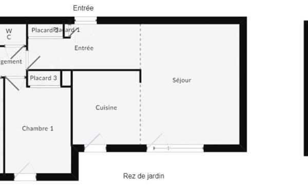 Appartement à vendre    3 pièces • 64,60 m2 Pierre-Bénite