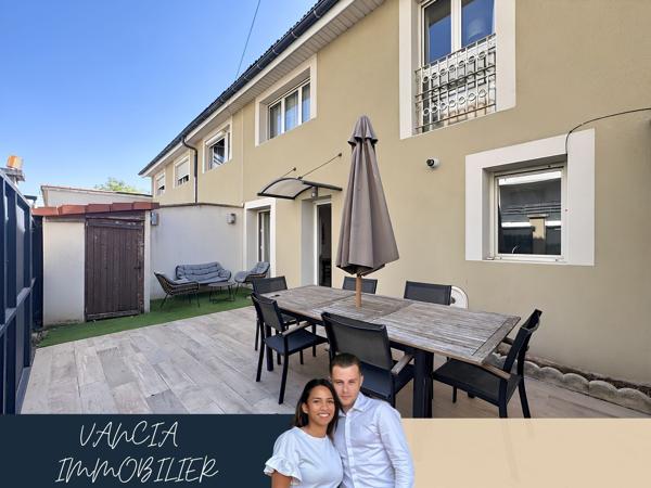 Belle maison mitoyenne avec terrasse