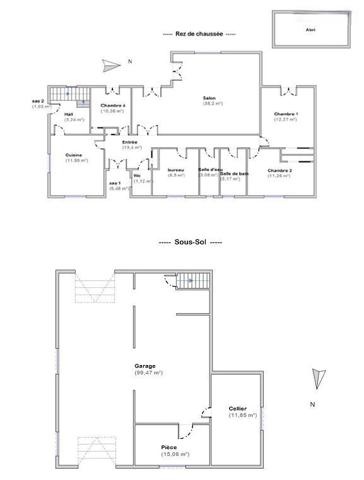 Maison
         5 pièces
        - 119 m² Exclusivité 409 000 € *