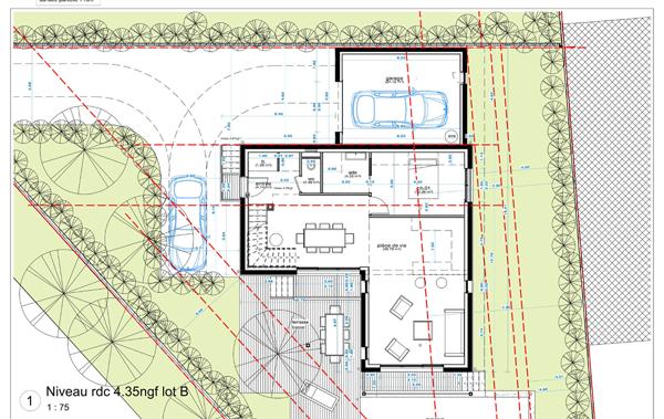 Terrain Gujan Mestras 550 m2 avec permis accordé