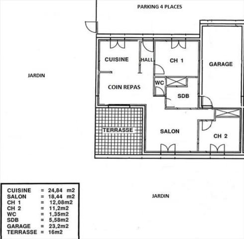 Maison à louer |  Merville |  3 pièces | 76 m²