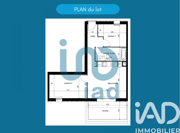 Appartement à vendre 3 pièces 60 m² Le Bouscat