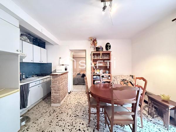 PERPIGNAN, T2 A VENDRE, AVEC JARDIN ET GARAGE