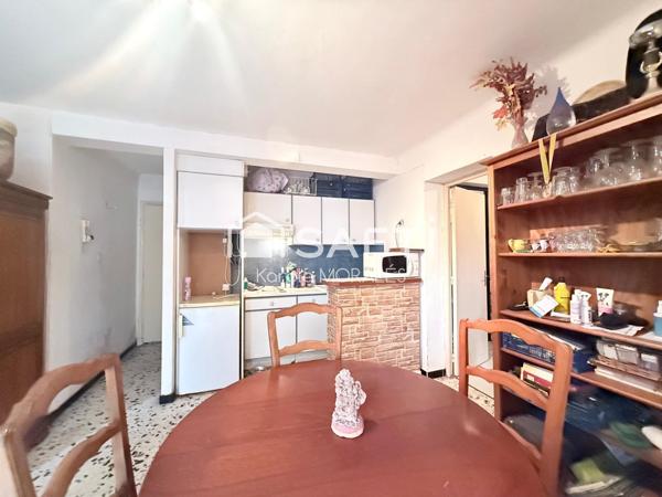 PERPIGNAN, T2 A VENDRE, AVEC JARDIN ET GARAGE
