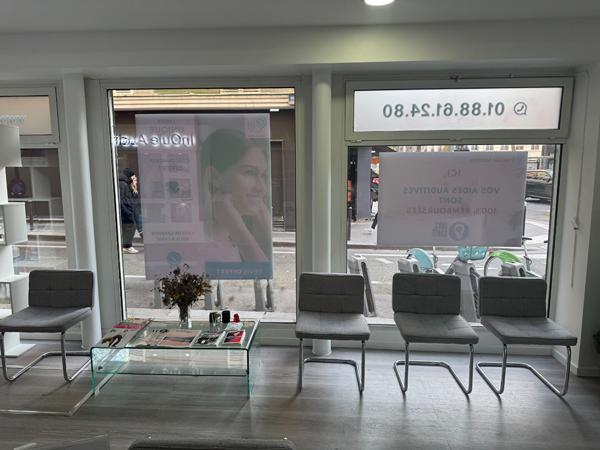 Local professionnel partagé / laboratoire d'audioprothèse, Paris 75011