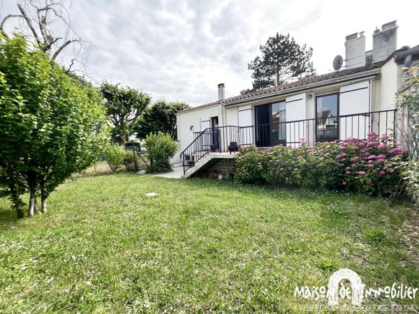 Vente Maison familiale - 6 pièces - 111m² - Jardin et garages - COGNAC