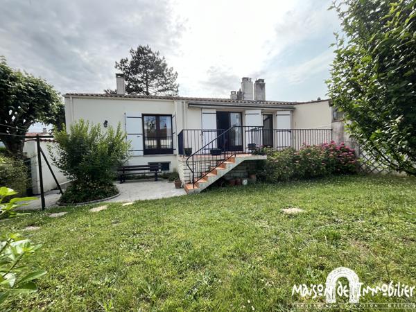 Vente Maison familiale - 6 pièces - 111m² - Jardin et garages - COGNAC